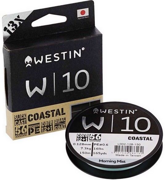Westin W10 13 Braid Coastal Morning Mist-0,205mm