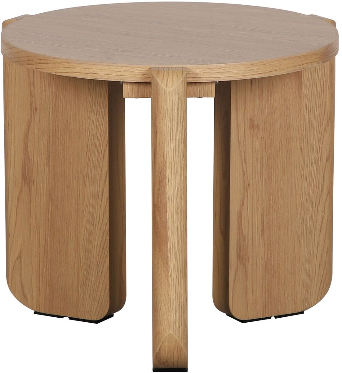 Selsey Preffines S Salontafel met eikenhoutlook, Ø 50 cm