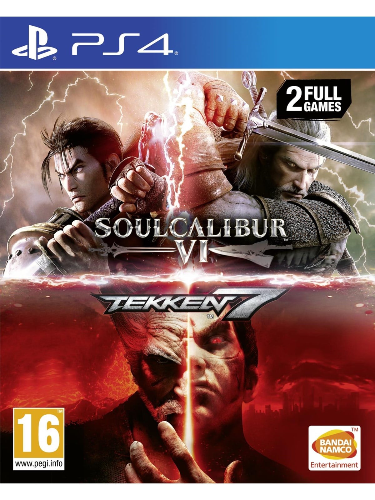 Tekken 7 + SoulCalibur VI - Sony PlayStation 4 - Action - PEGI 16