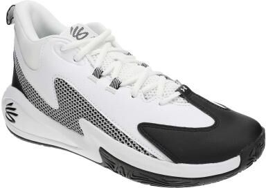 Under Armour Curry 3Z 25 (Men's) Athletic in White/Black, Size 11 M, Rubber/Synthetic/Textile