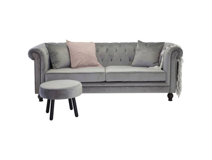 CHESTERFIELD-SOFA VELVET