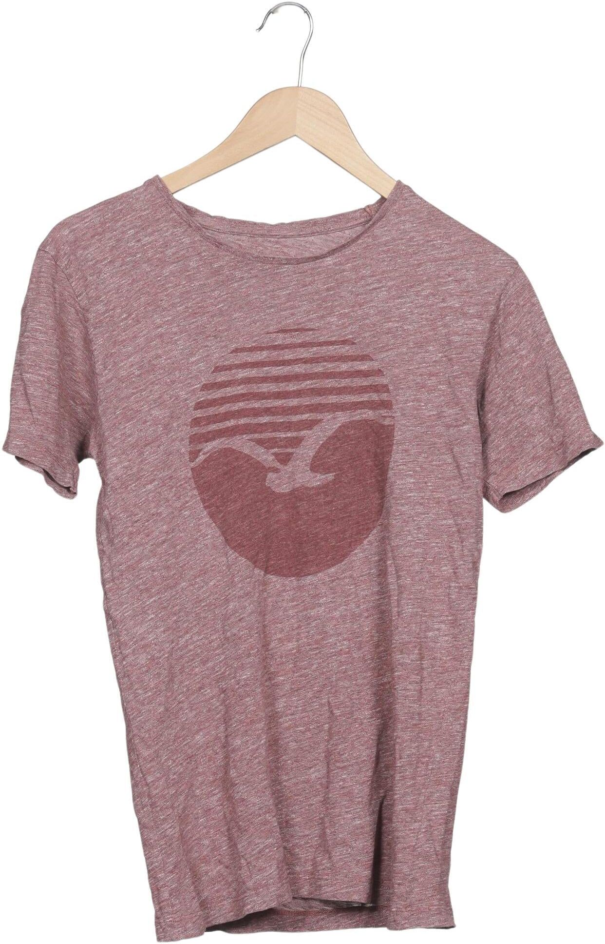 Cleptomanicx Herren T-Shirt, Rot, Gr. Xxs, Baumwolle - Second Hand
