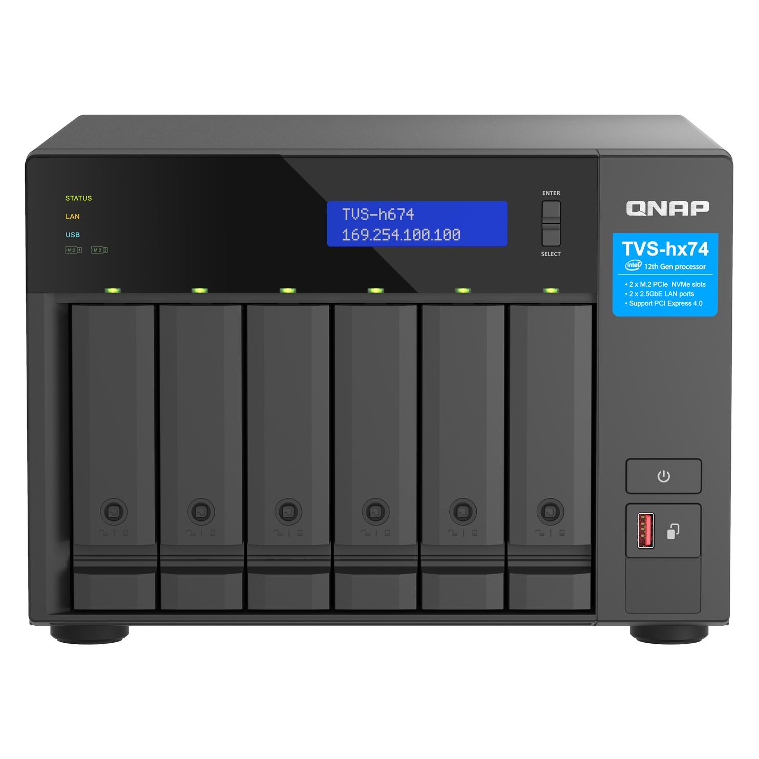 QNAP TVS-h674-i5-32G (0 TB) (TVS-H674-I5-32G)