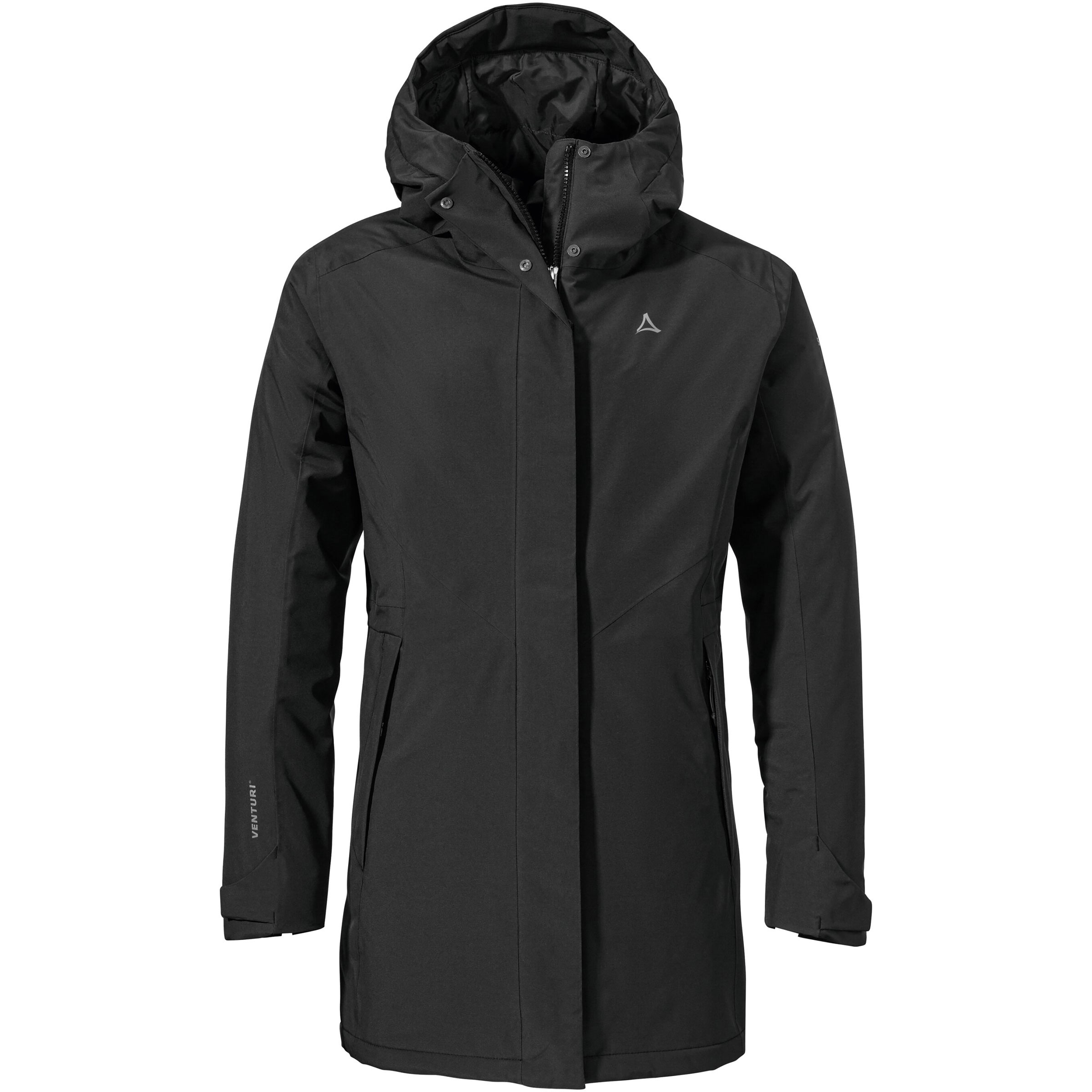 Schöffel Style Froda Parka Damen Winterjacke schwarz Größe L Lifestyle Isolierend Wasserabweisend