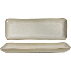 Servierplatte SEPIA beige (BHT 28x2,20x10 cm) - beige - BHT 28x2,20x10 cm