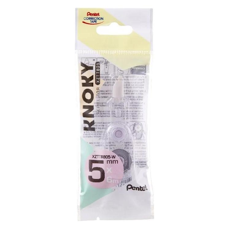Pentel Nachfll-Kassette fr Korrekturroller KNOKY (XZTTR805-WY)