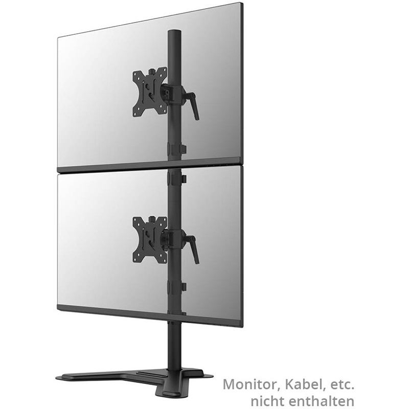 Neomounts Tischfuss 10"-32" 2TFT schwarz Max.9KG