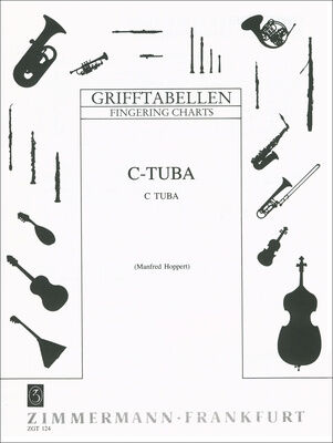 Zimmermann Verlag Grifftabelle Tuba C