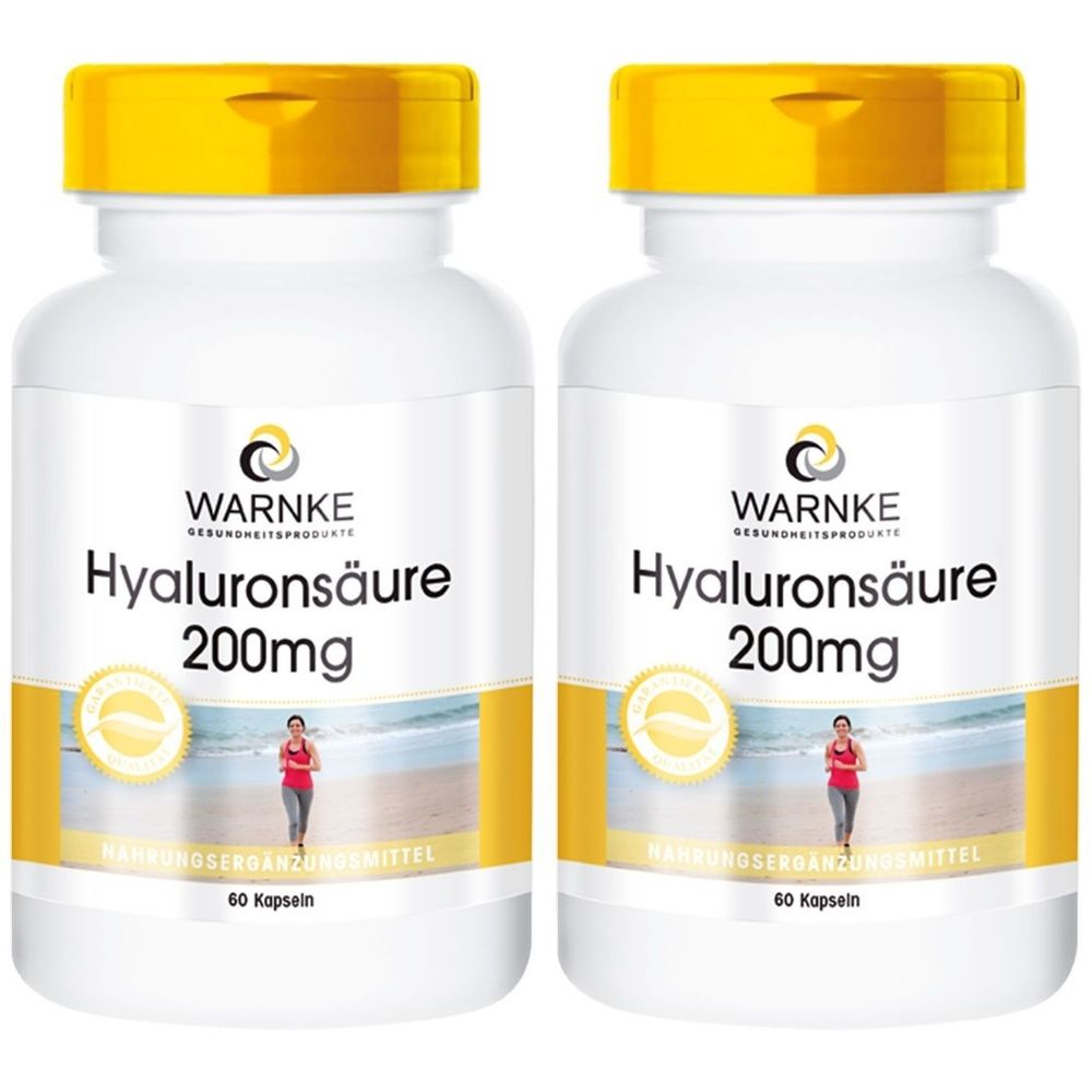 Hyaluronsäure 200 mg Kapseln 2x 2x60 St