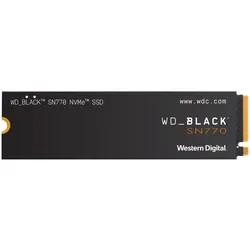 WD Black SSD 500GB SN770 NvMe (500 GB, M.2 2280), SSD