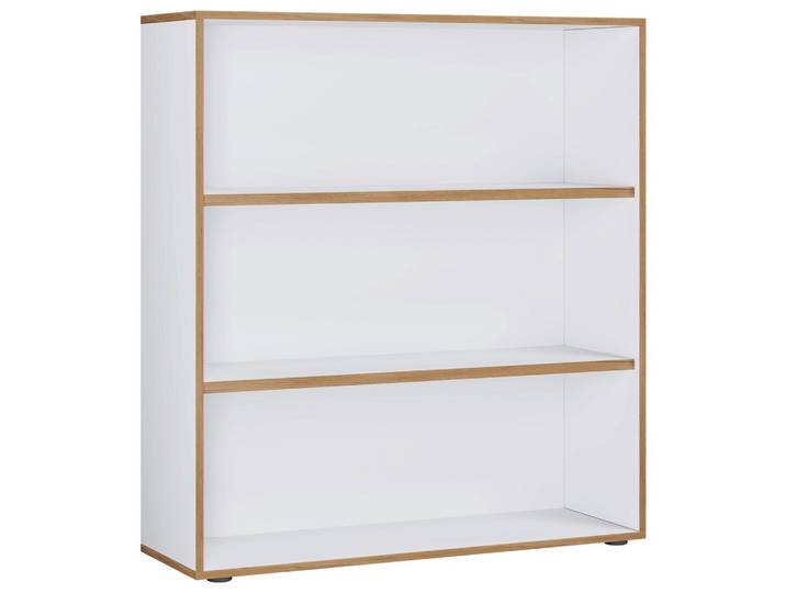 Aktenregal Salia B100 Weiß/Honigeiche