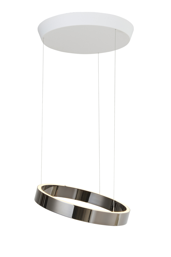 LOOM Design LED-Pendelleuchte EOS 360 40cm Gun Metal (Chrom) 864-002 5712802226759