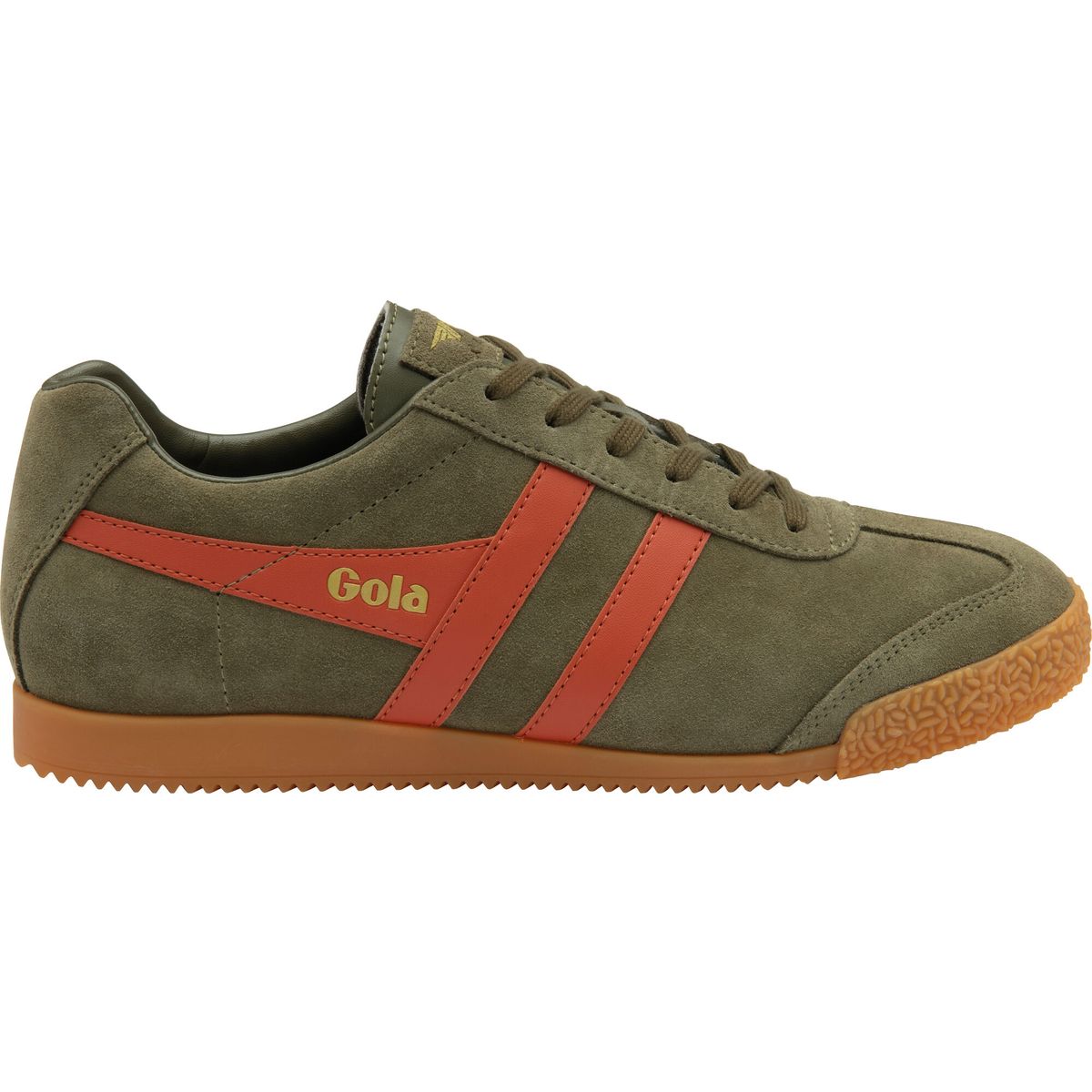 Gola Harrier Sneaker Men khaki/orange spice (NY) 6 CMA192-NY-6-khakiorangespice
