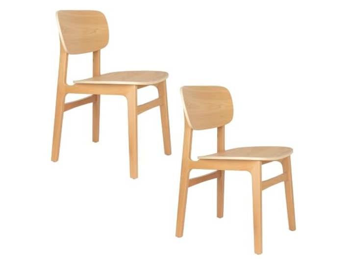 Zuiver Fleur Esszimmerstuhl Natur - 2 er Set