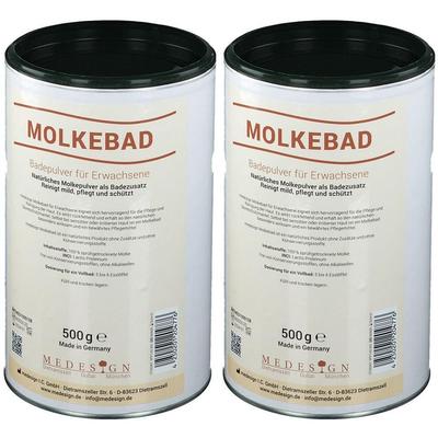 Molkebad Erwachsene Pulver 2x 2x500 g Bad