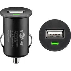 goobay 5W USB-A Kfz-Ladegerät, schwarz