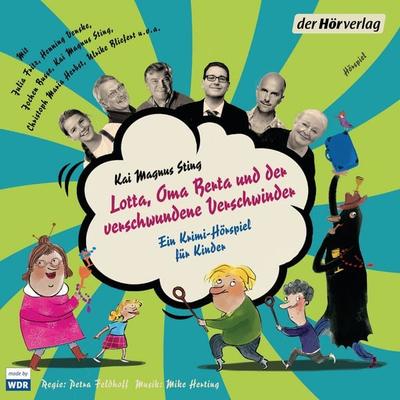 Lotta, Oma Berta und der verschwundene Verschwinder - Kai Magnus Sting, Audio, 9783844539530