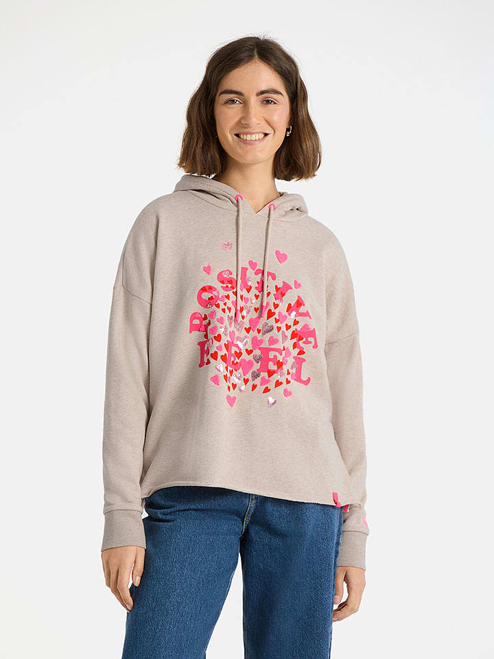LIEBLINGSSTÜCK Hoodie "Izzy" in Beige - L