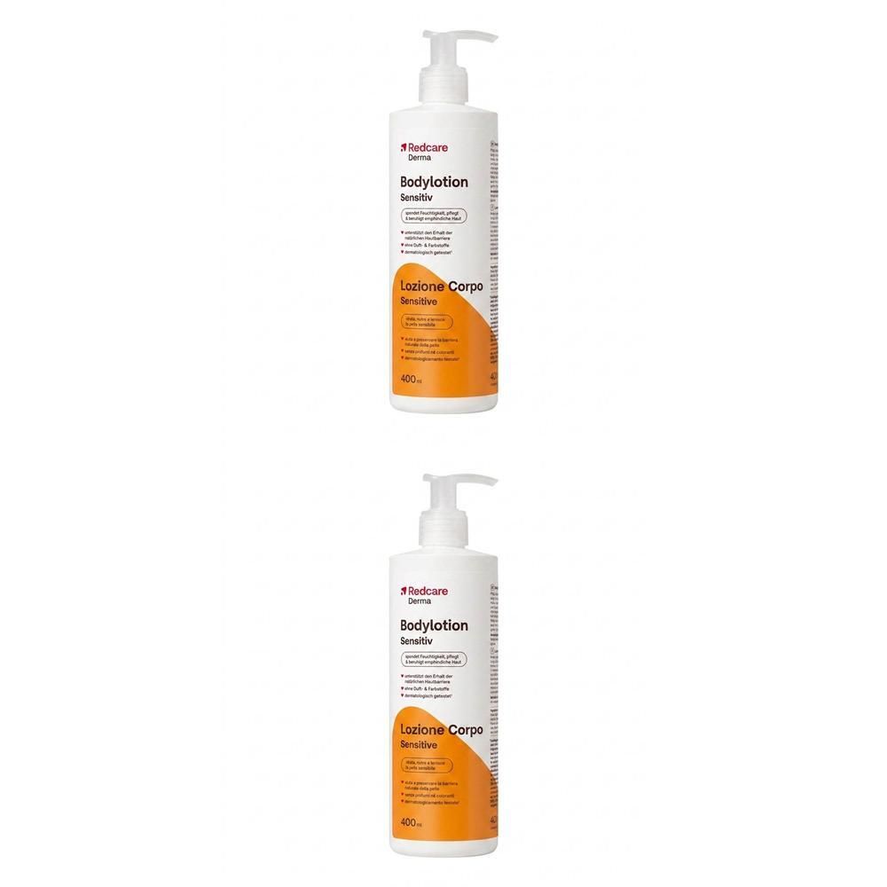 Redcare Bodylotion Sensitiv x2 2x400 ml Lotion
