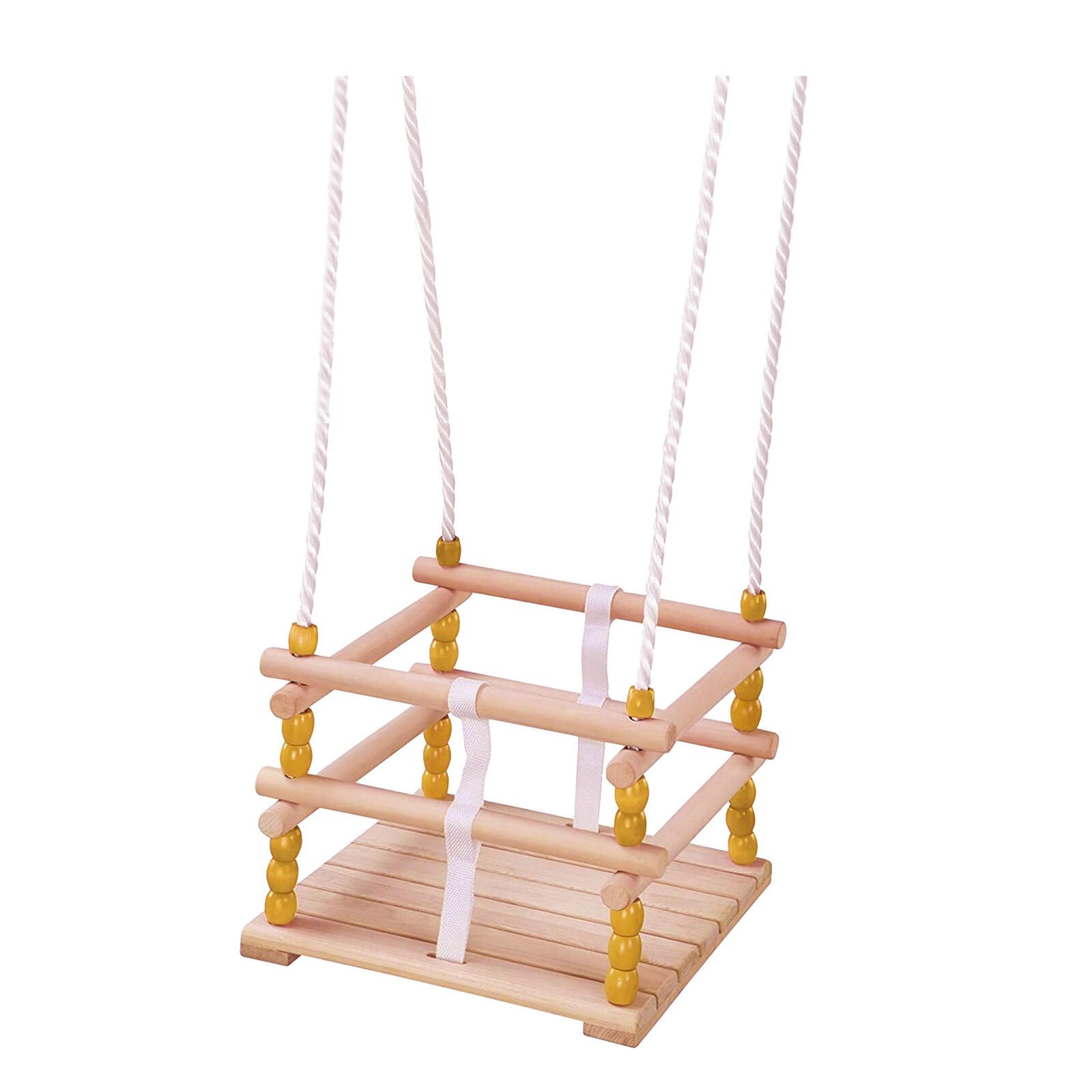 Idena Babyschaukel Holz 40192
