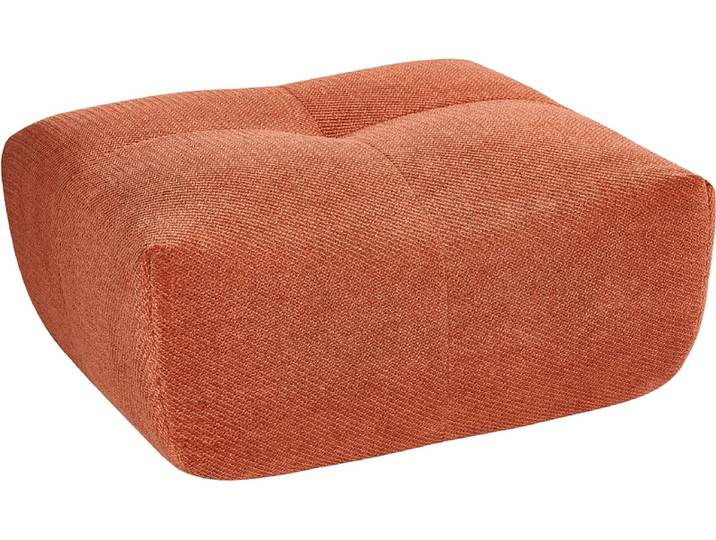 Vakuum-Hocker LUCCIO 80x89x41cm cord-stoff terrakotta