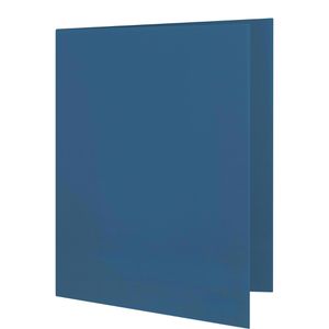 Elba Aktendeckel Smart Line, A4, blau, 250 g/m² Recycling-Karton, f. 100 Blatt, 100 Stück