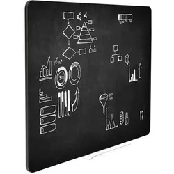 Markenlos, Pinnwand, Kreidetafel (Magnettafel, Pinnwand, 120 x 87 cm)