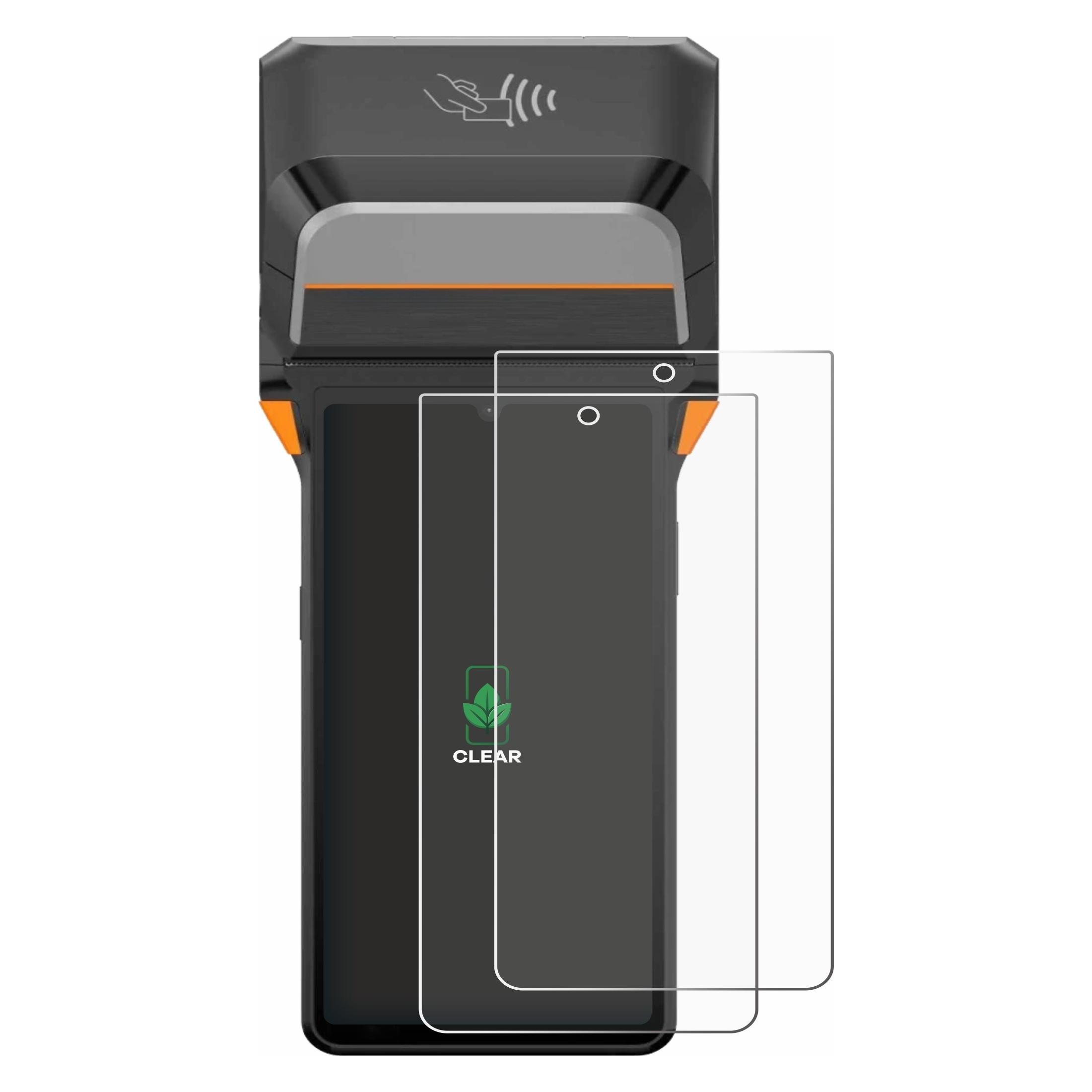 ScreenLeaf Schutzfolie für Sunmi V3 Plus Displayschutz Display Schutz Folie Klar Transparent (6163059)