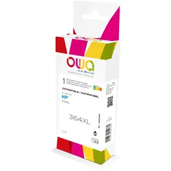 OWA Tinte kompatibel zu HP 364XL PBK fotoschwarz CB322EE