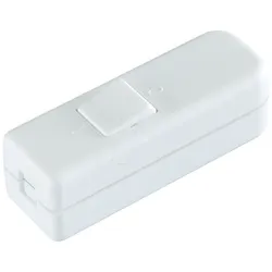 SZS-6 WW - Schnur-Zwischenschalter mit Knopf, 1x Aus