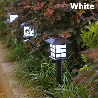 Smart Shopping Spot Solar LED Pathway Lights Waterproof Outdoor Garden Landscape Walkway Lights For Yard Patio Driveway white