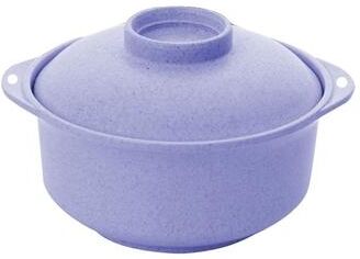 Uplift Essentials Japanese Style Instant Noodle Bowl With Secure Vented Lid blue