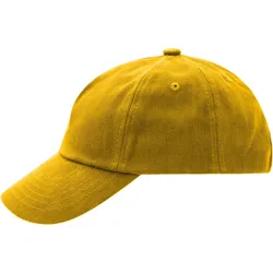 Myrtle Beach Kinder 5-Panel Kappe Klassische Cap MB7010 gold one size