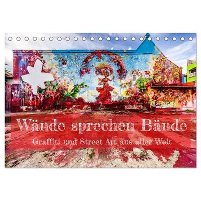 Wände sprechen Bände (Tischkalender 2027 DIN A5 quer), CALVENDO Monatskalender