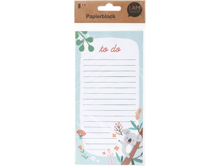 Notizblock I am creative bunt Papier Liniert - Notizblock