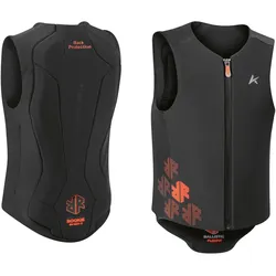 KOMPERDELL Ballistic Flex Fit Rückenprotektor Kinder 202 - black- orange 116