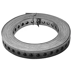 ASW Lochband 401710 17 mm, Stahl verzinkt, Rolle a 10 m