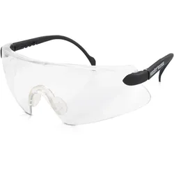Schutzbrille 900106 | Anpassung an jede Kopfform | Optimaler Tragekomfort | Robustes Material | Guter Seitenschutz | HECHT