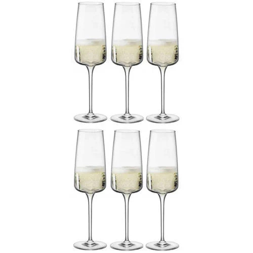 Bormioli Rocco Nexo Champagneglazen Flutes 240 ml 6 stuks