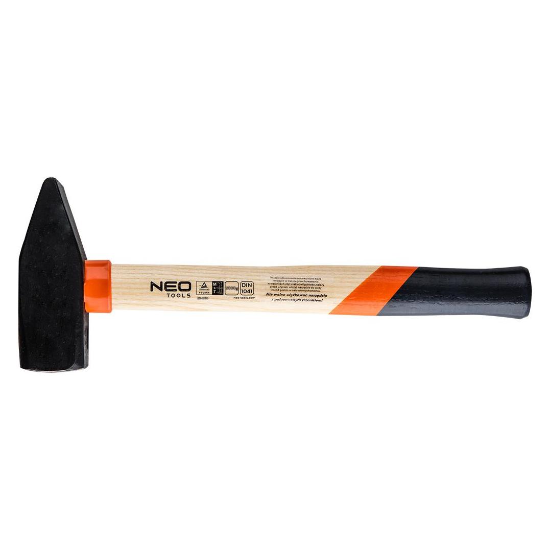 Neo Schlosserhammer, Holzstiel 2kg 395mm (25-030) (2000 g) (25-030)