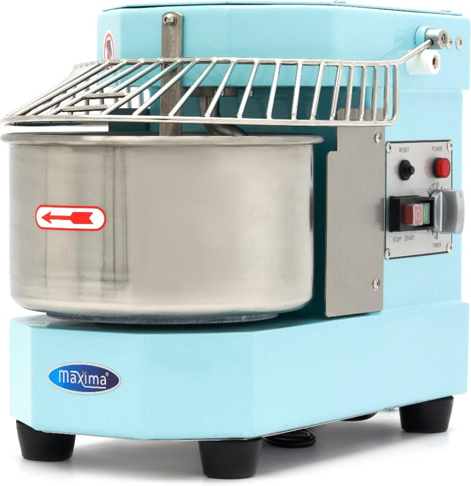 Maxima - Gastro Teigmischer - 8 l - 4,5 kg Teig - Blau