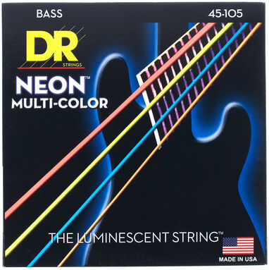 DR Strings Neon Multi NMCB-45