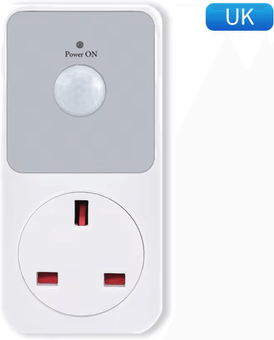 Inspire Curations 120 Degree PIR Motion Sensor Light Socket Automatic Lamp Switch uk Plug