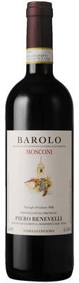 """Piero Benevelli""" """Piero Benevelli Barolo Mosconi 2021 Red Wine - Italy"""