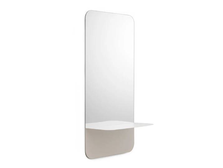 Normann Copenhagen - Horizon Spiegel, vertikal, weiss