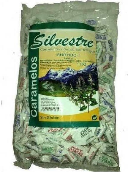 Silvestre Caramelos Eucalipto 1kg