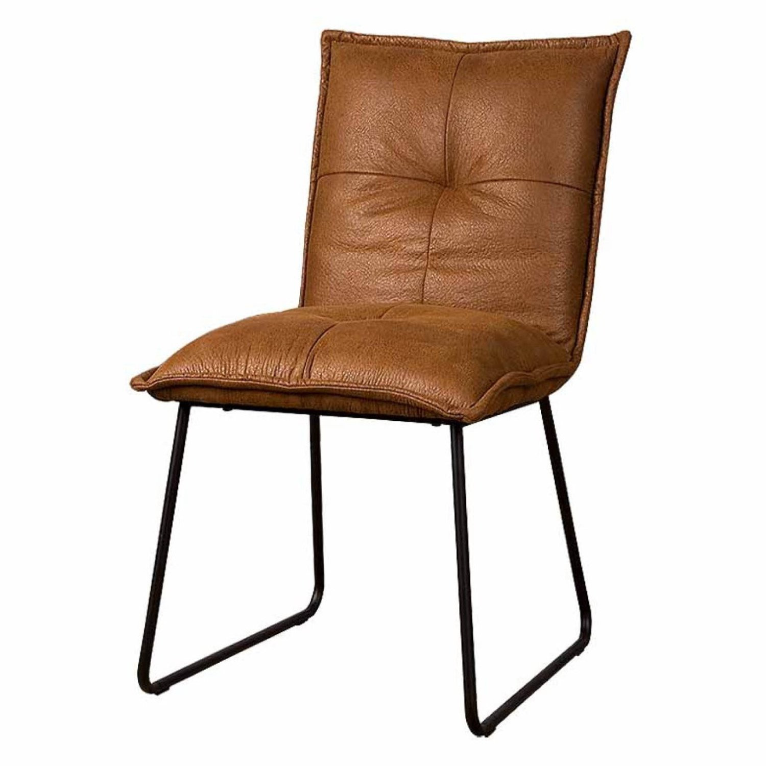 Tower Living Stoel Seda Stof Cherokee 8 Cognac