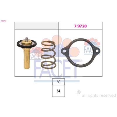 FACET Thermostat, Kühlmittel 77970 für GM
