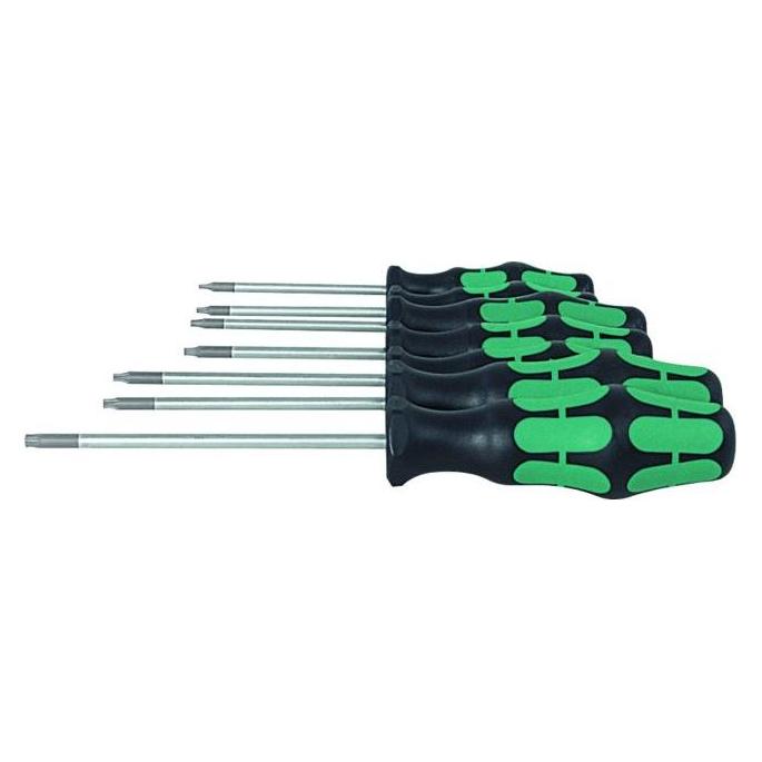 Wera Schraubendreher-Satz für Torx mit Haltefunktion (Pin-torx) (05259151001)