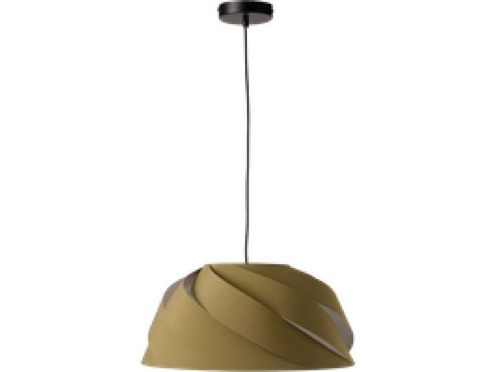 Suspension tissu torsadée vert Samantha